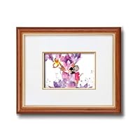 Amazon.co.jp: いわさきちひろインチ額 (緑の風の中の少女) : ホーム